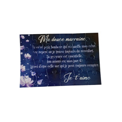 Puzzle "Ma douce Marraine"