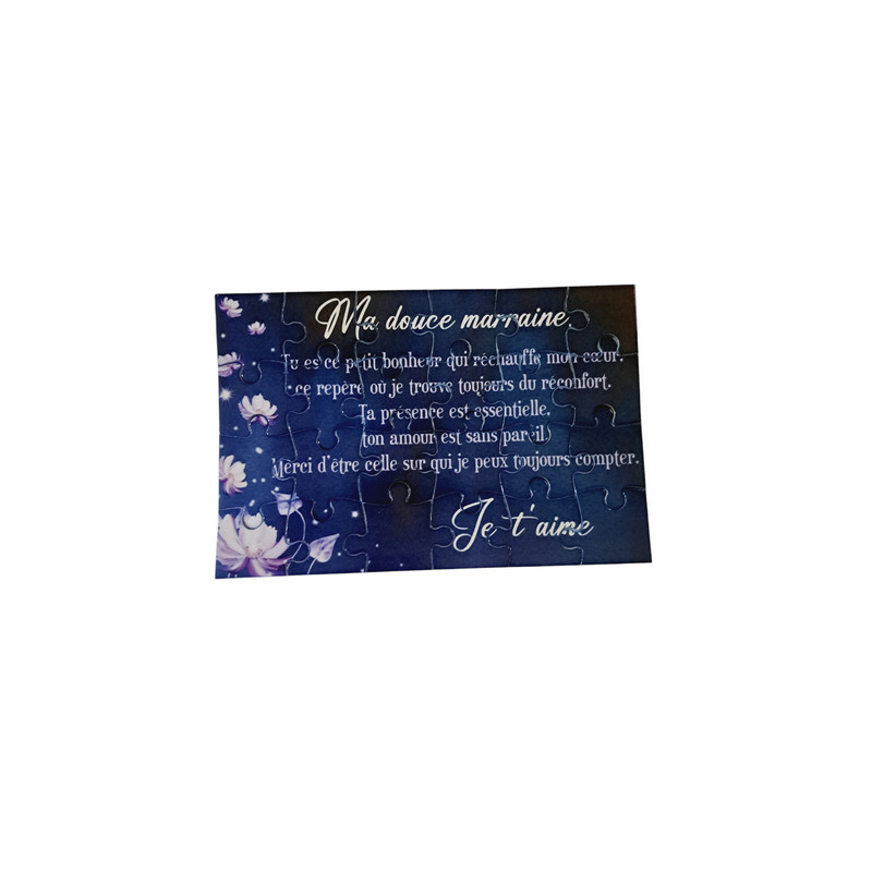 Puzzle "Ma douce Marraine"