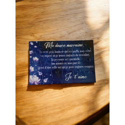 Puzzle "Ma douce Marraine"