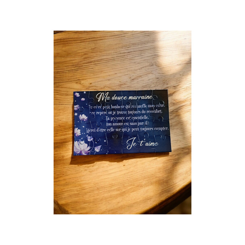 Puzzle "Ma douce Marraine"