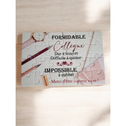 Puzzle "Collègue"