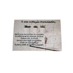 Puzzle "Collègue"