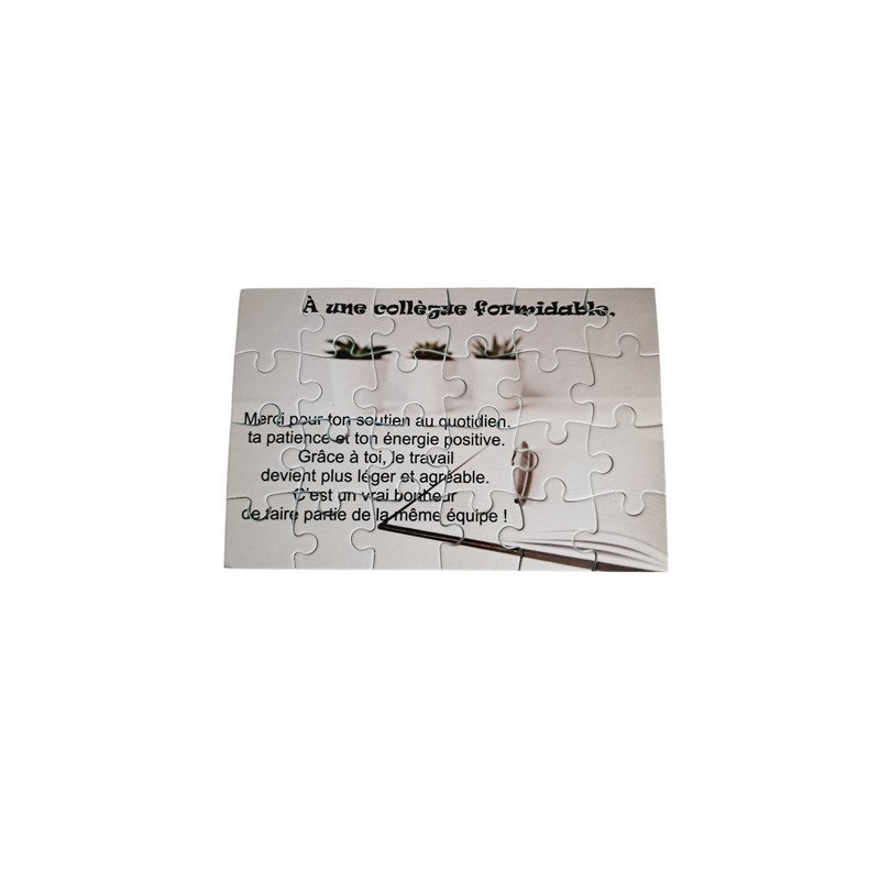 Puzzle "Collègue"