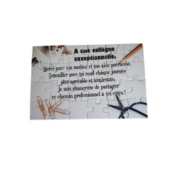 Puzzle "Collègue"