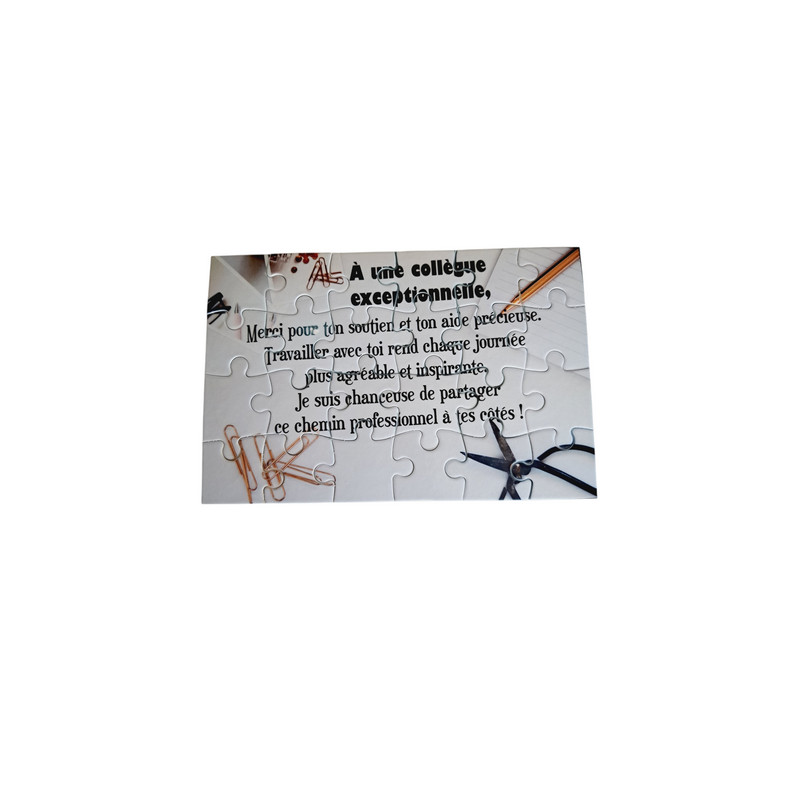 Puzzle "Collègue"