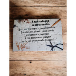 Puzzle "Collègue"