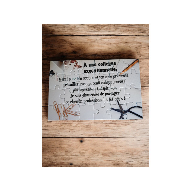 Puzzle "Collègue"