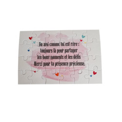 Puzzle "Amitié"