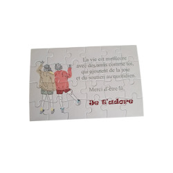 Puzzle "Amitié"