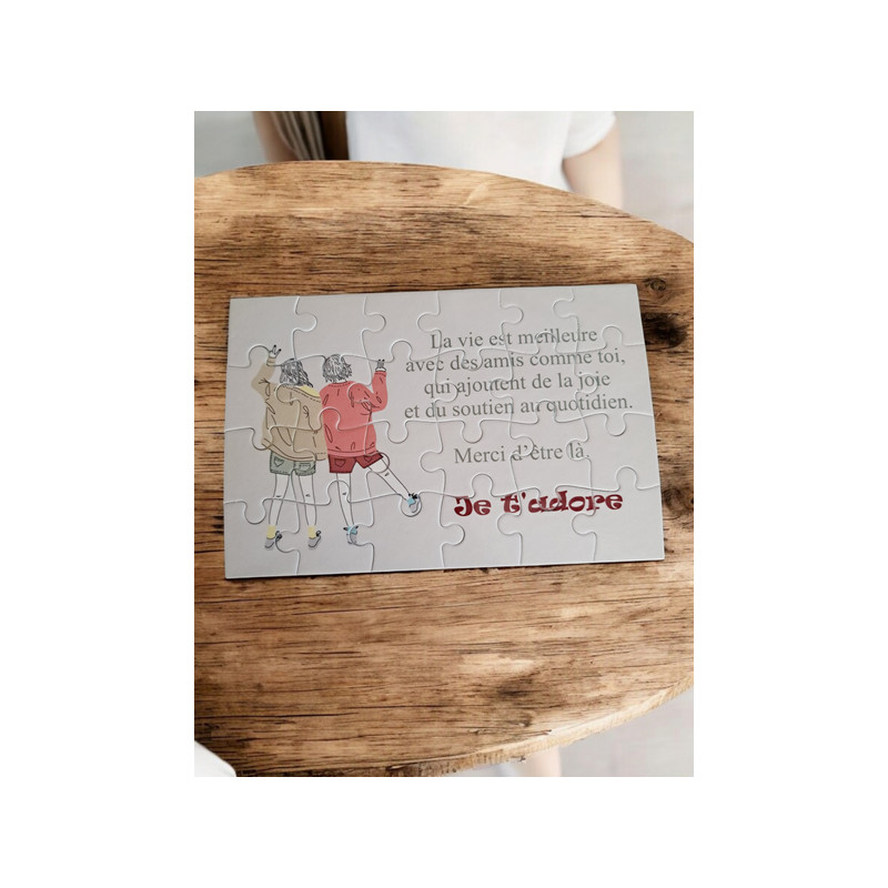 Puzzle "Amitié"