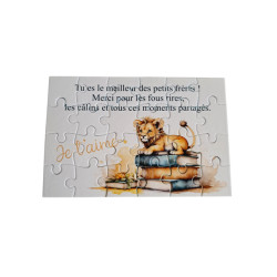 Puzzle "Mon frère"