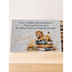 Puzzle "Mon frère"