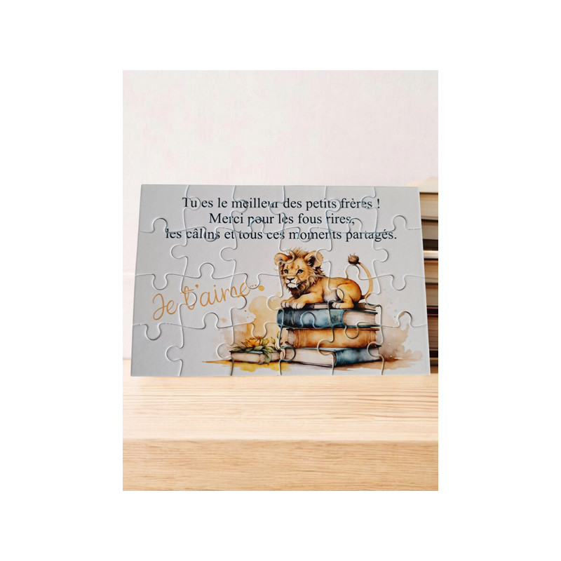 Puzzle "Mon frère"