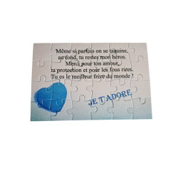 Puzzle "Mon frère"