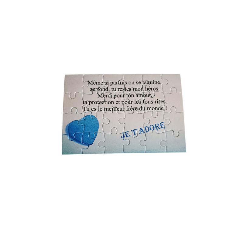 Puzzle "Mon frère"