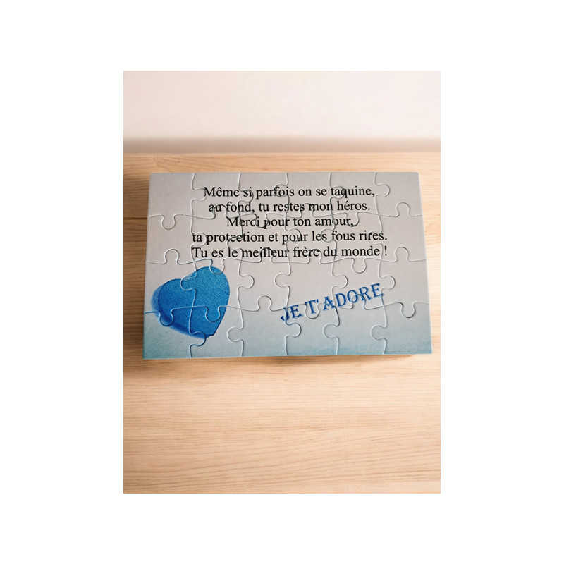 Puzzle "Mon frère"