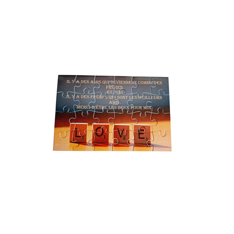 Puzzle "Mon frère"