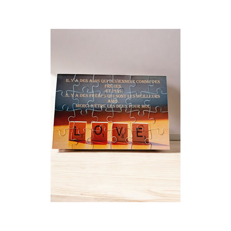 Puzzle "Mon frère"