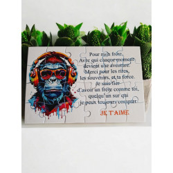 Puzzle "Mon frère"