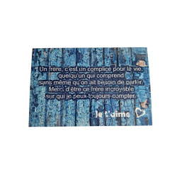 Puzzle "Mon frère"