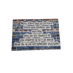Puzzle "Mon frère"