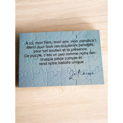 Puzzle "Mon frère"
