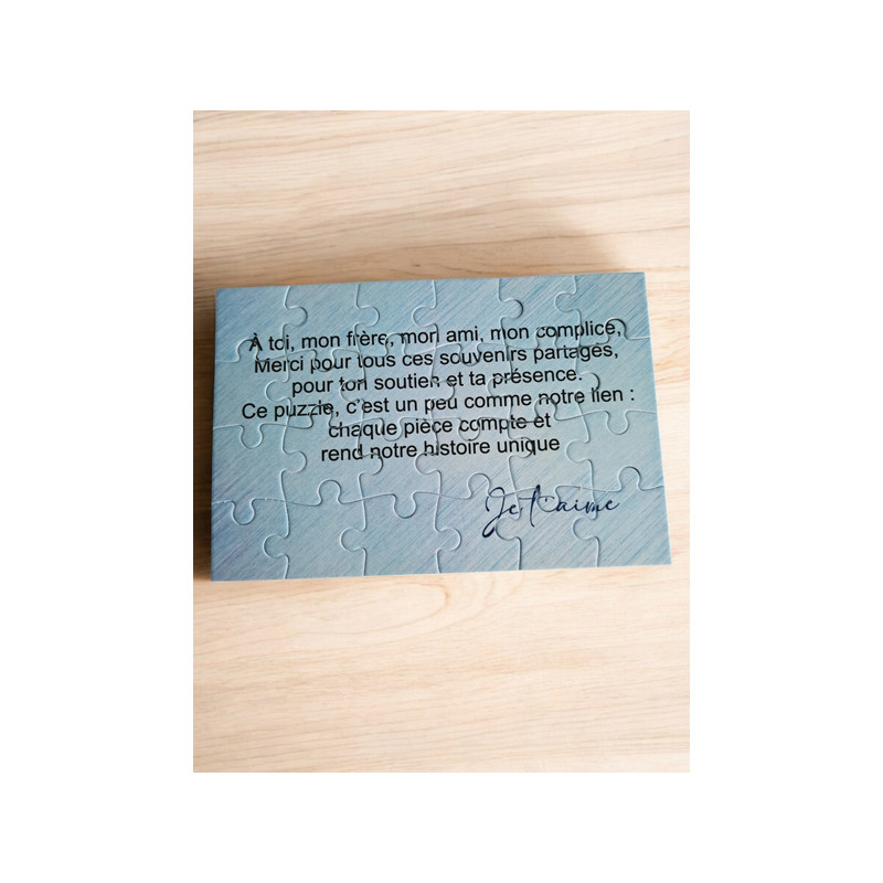 Puzzle "Mon frère"