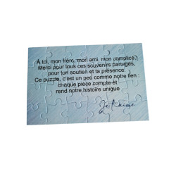 Puzzle "Mon frère"