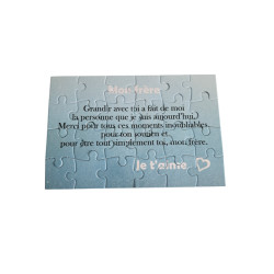 Puzzle "Mon frère"