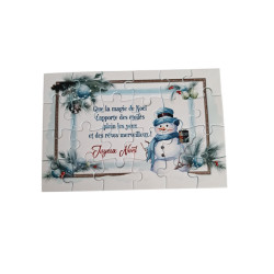 Puzzle "Joyeux Noël"