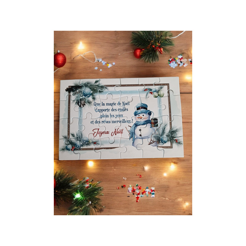 Puzzle "Joyeux Noël"