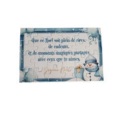 Puzzle "Joyeux Noël"