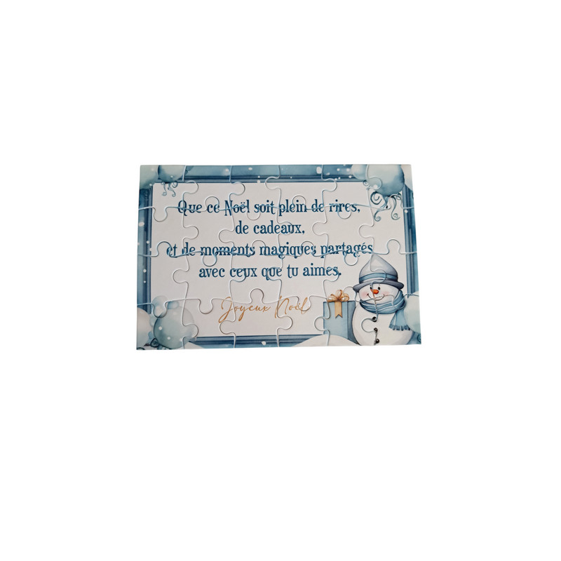 Puzzle "Joyeux Noël"