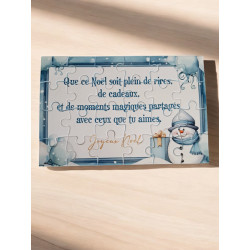 Puzzle "Joyeux Noël"