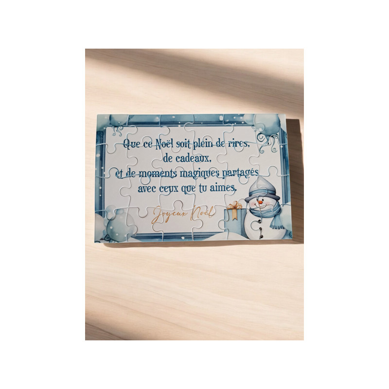Puzzle "Joyeux Noël"
