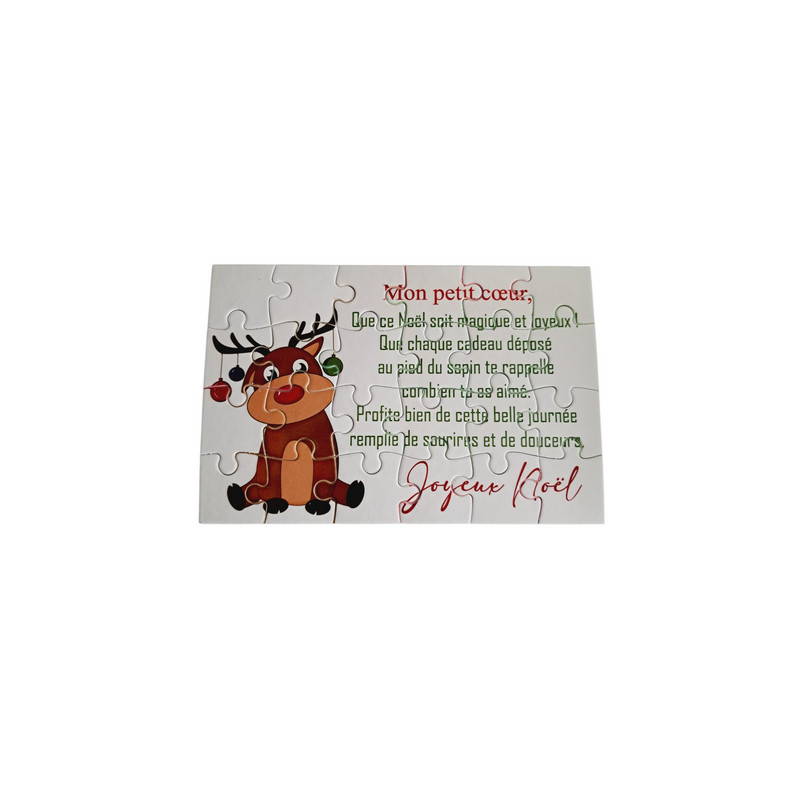 Puzzle "Joyeux Noël"