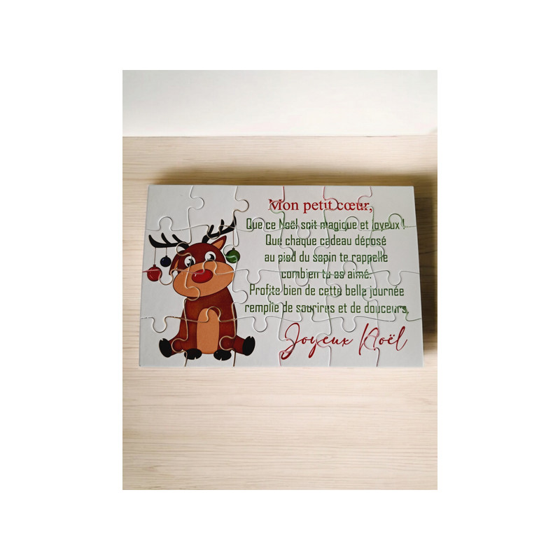 Puzzle "Joyeux Noël"