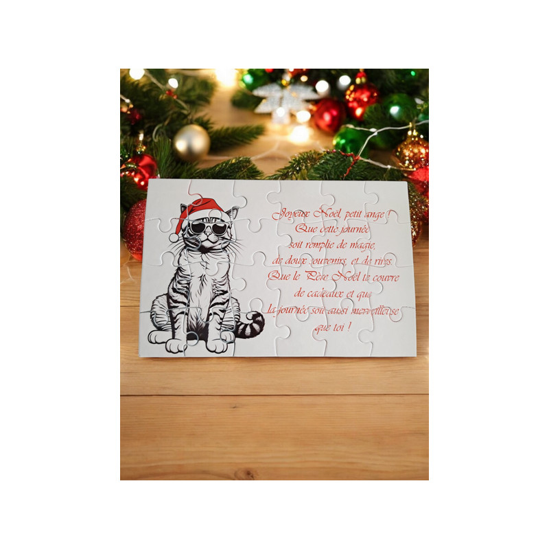 Puzzle "Joyeux Noël"