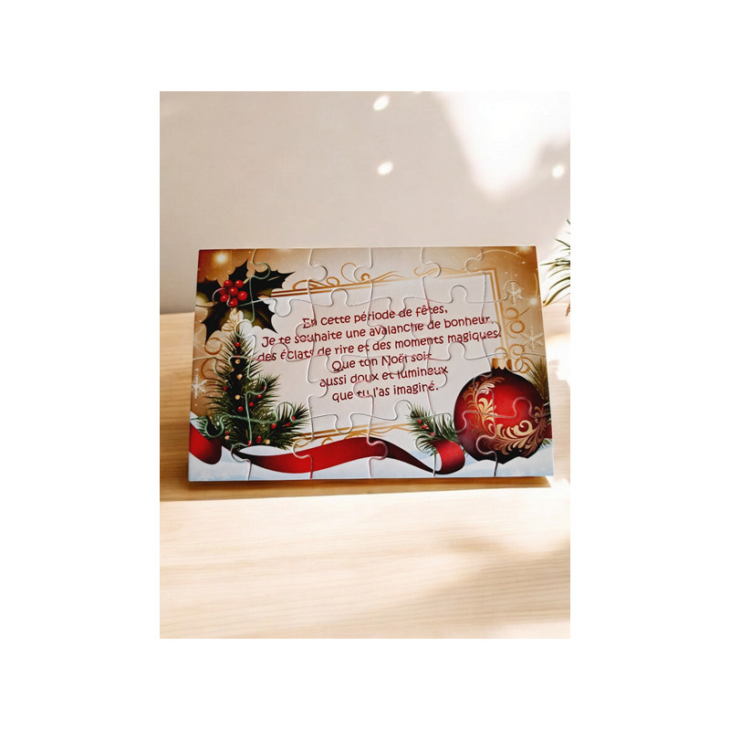 Puzzle "Joyeux Noël"
