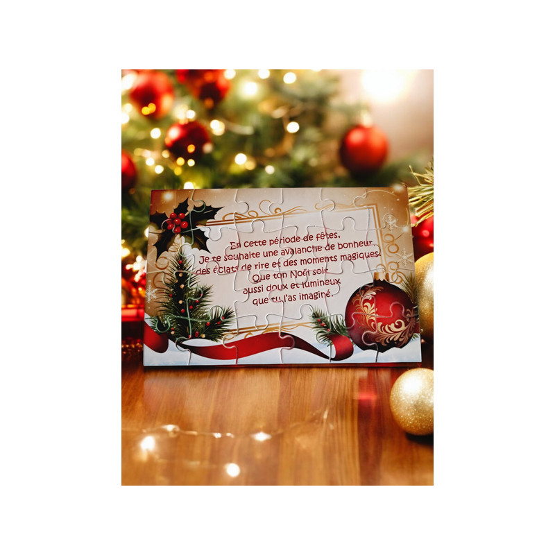 Puzzle "Joyeux Noël"