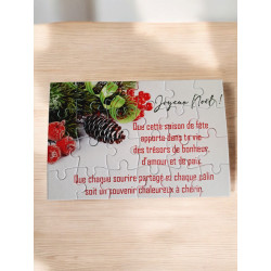 Puzzle "Joyeux Noël"