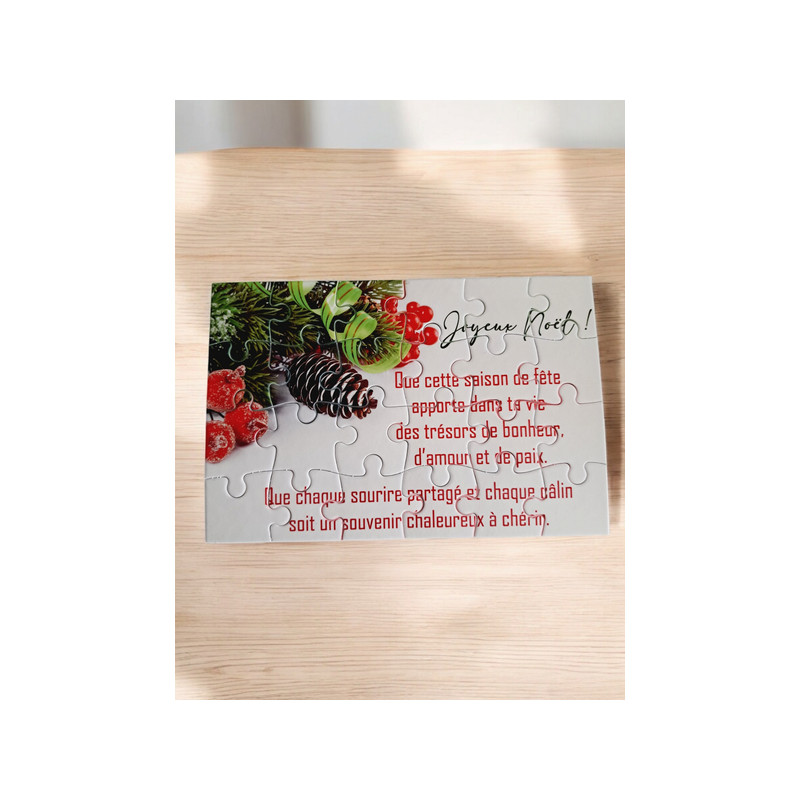 Puzzle "Joyeux Noël"