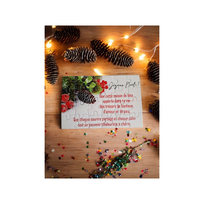Puzzle "Joyeux Noël"