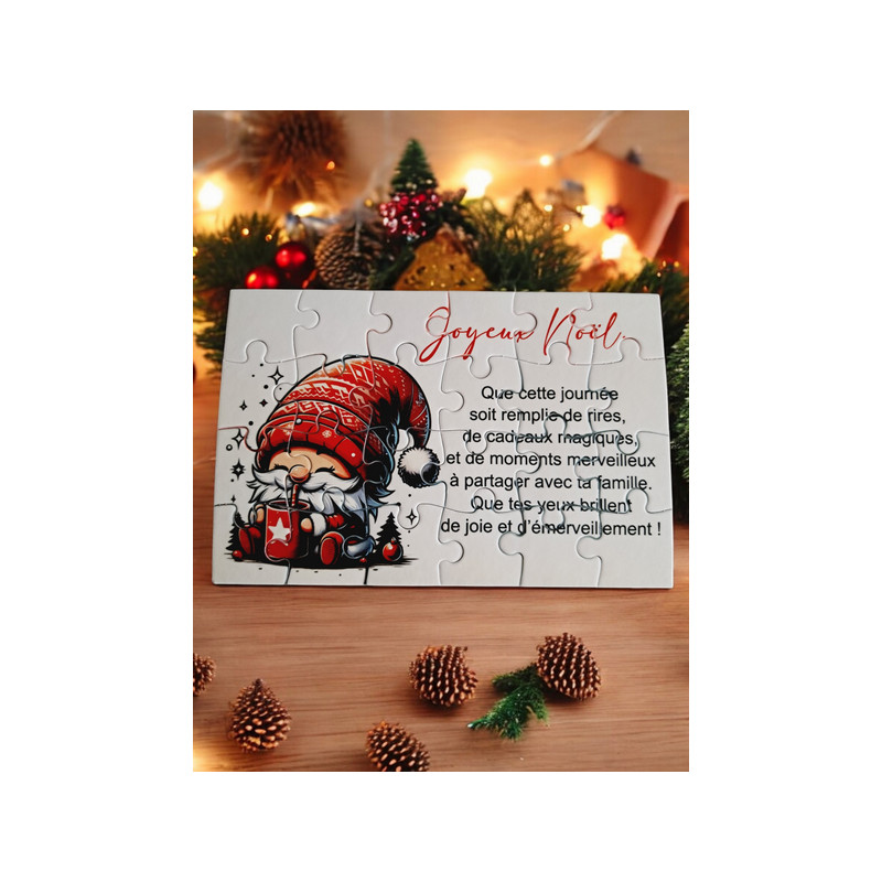 Puzzle "Joyeux Noël"