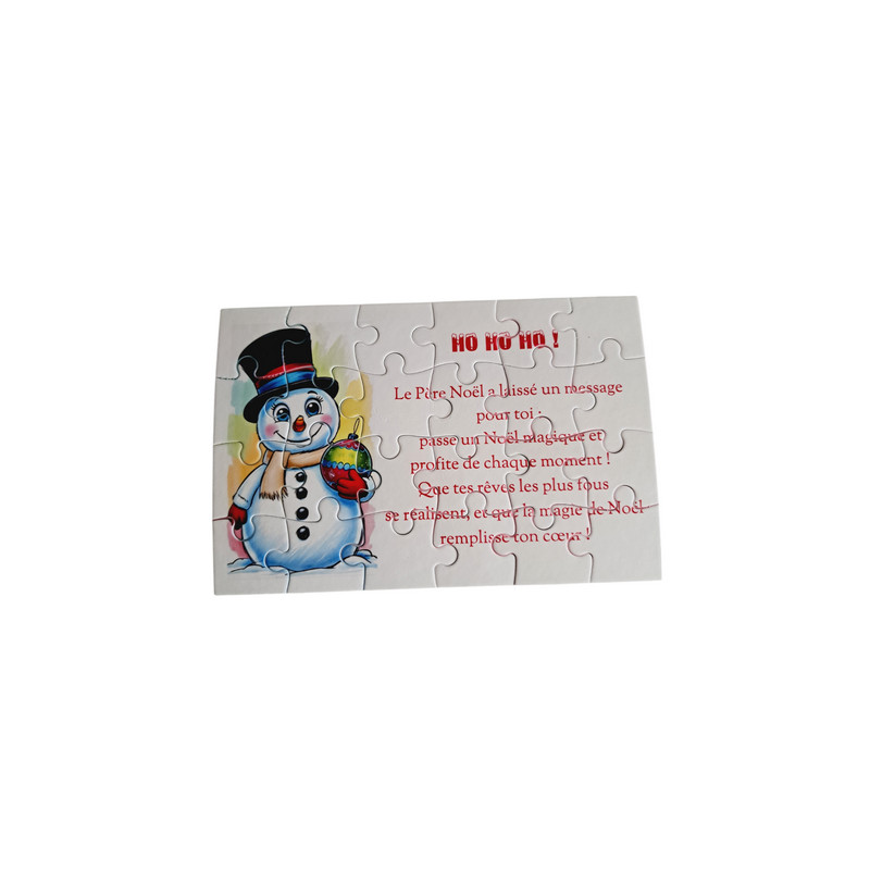 Puzzle "Joyeux Noël"