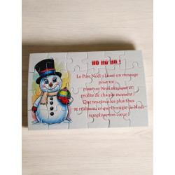 Puzzle "Joyeux Noël"