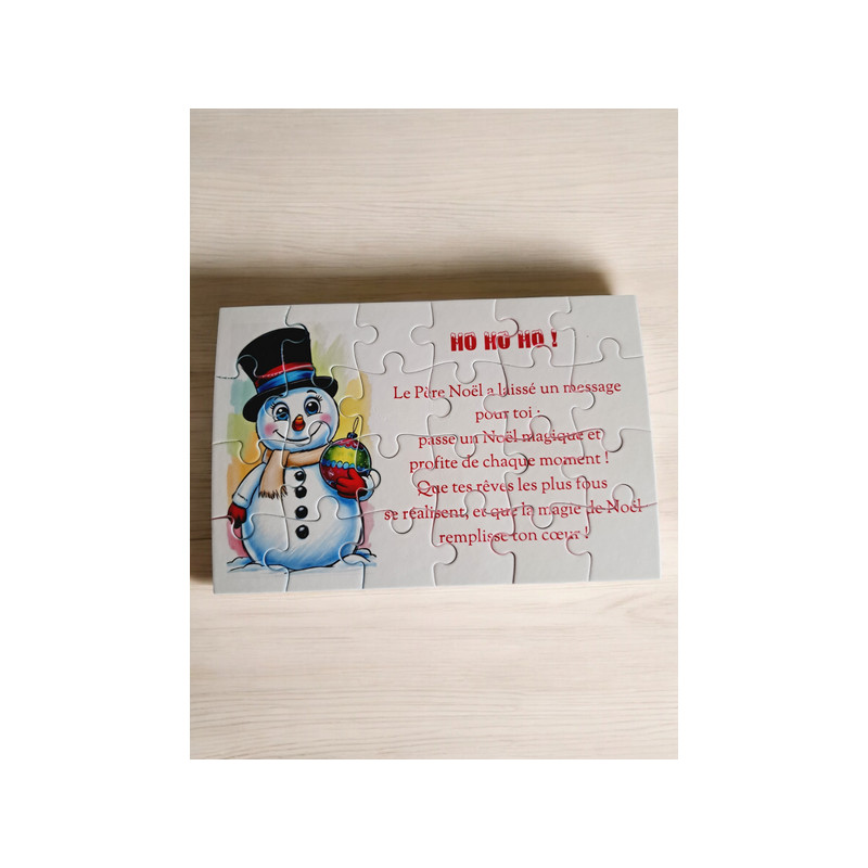 Puzzle "Joyeux Noël"