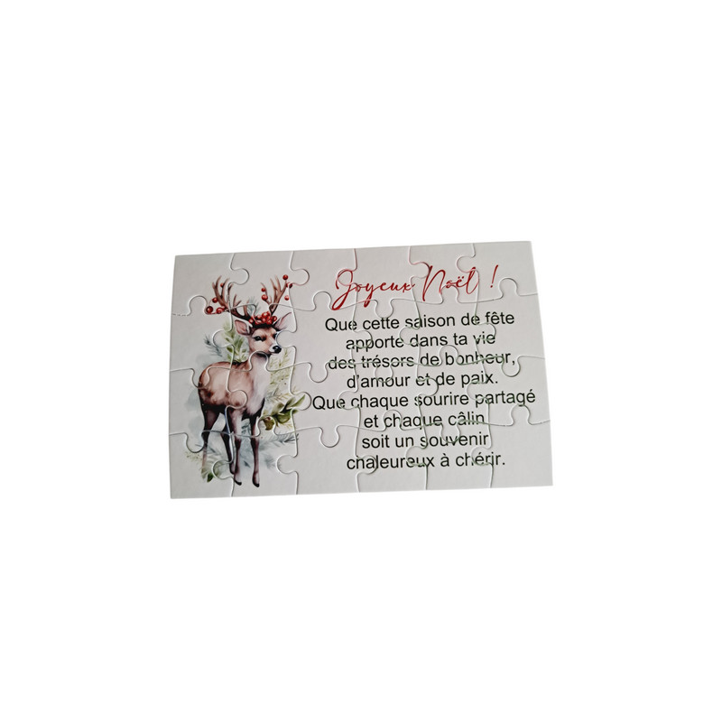 Puzzle "Joyeux Noël"