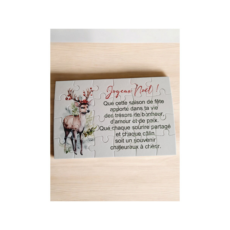 Puzzle "Joyeux Noël"