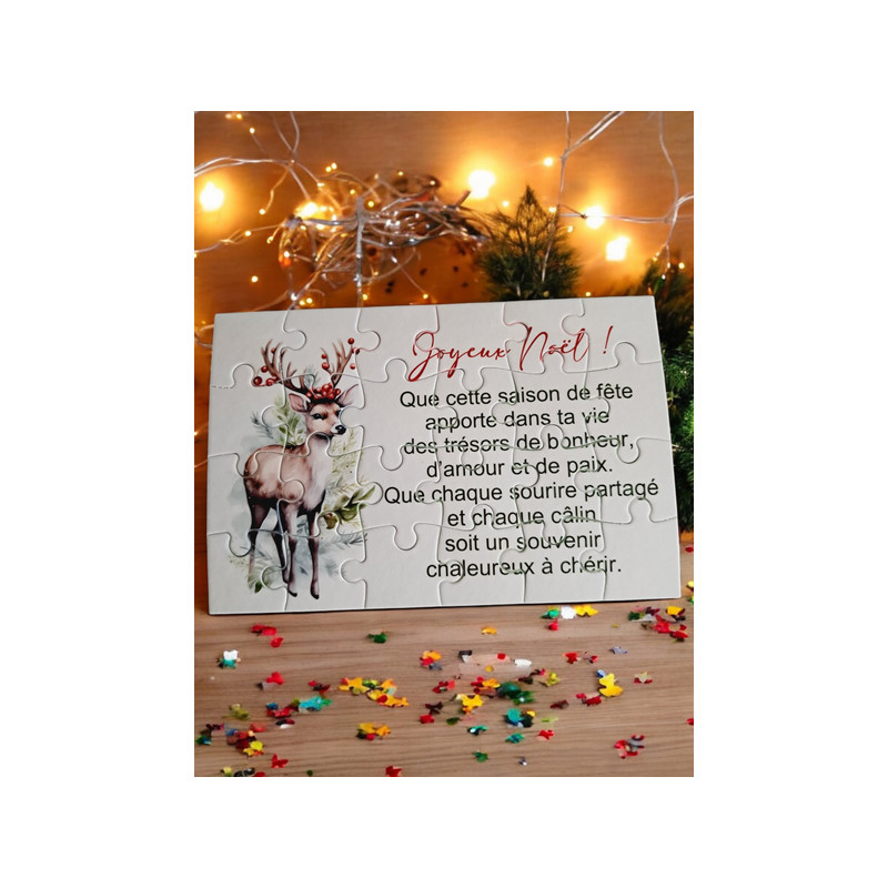 Puzzle "Joyeux Noël"